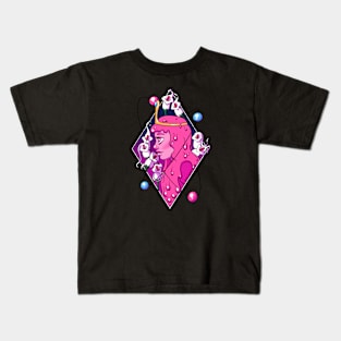 The Beauty of Science Princess Bubblegum Portrait Kids T-Shirt